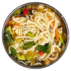 멸치육수로 우려낸 3mm면 칼국수 생면+멸치육수 6인분, 1세트, 1kg