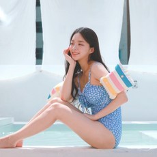 젠틀자이언트 성인 물놀이 암튜브 팔튜브, 2세트, 레인보우