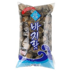 [크기선별] 개별포장 서해 국산 100% 참 바지락, 1개, 1kg