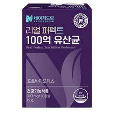NATUREDREAM Real Perfect 100億益生菌 9g, 30錠, 1個