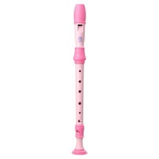 Angel엔젤 소프라노 컬러 리코더 S308(B) 바로크식 핑크/블루 Soprano Recorder 1개, 핑크308(B바로크식)