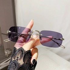 노아벨 메탈 무테 빈티지 안경