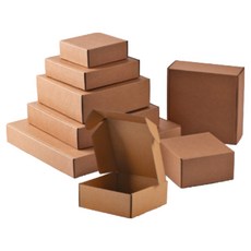 [와니유니] 최다사이즈보유 정사각 골판지박스 택배박스 납작포장박스 다용도상자 종이단상자 낱장 도마 액자 국내제작, 1개, 크라프트