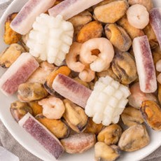 어부백서 냉동 해물모듬 해물믹스 대용량 업소용 1.5kg 300g 5팩, 1개