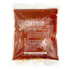 청정식품 약간매운맛 수입산 다대기용 굵은 고추가루, 1개, 1kg