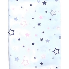 오즈맘 유아여름블랭킷 순면, 아이스란드별 핑크