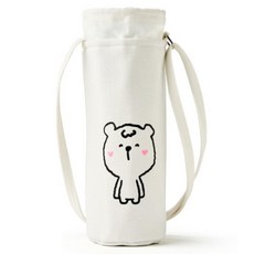 도담키즈 kc인증 보온 보냉 어린이 소풍 물병가방, 1개