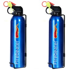 차량용 소화기 가정용 겸용 1+1 1000G, 2개, 푸른 색, 1L