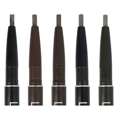 올리브영 여성 펜슬 잘그려지는 눈썹연필 눈썹 오토 아이브로우 펜슬 눈썹연필, 흑색, 3개