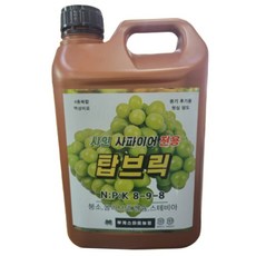 초대용량! 5리터 물비료 한국최저가! 당도향상제! 탑브릭!, 1개, 5L