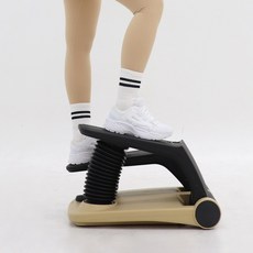 에어 스텝퍼 천국의계단 스텝밀 계단 오르기 하체 실내 걷기 헬스 운동기구, 체리레드