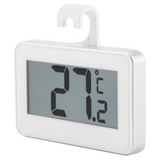 미니 걸이형 온도계 디지털 온도측정기, 심플화이트 white, 1개