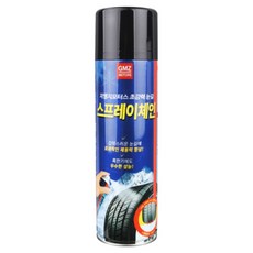 지엠지모터스 자동차 스프레이 체인 타이어 초강력 눈길 500ml, 1개