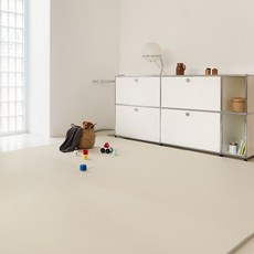 에코폼 층간소음방지 아기 유아 시공 놀이방 오리지널 맘편한매트, PU_네츄럴 샌드, 1세트