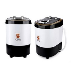 휴앤봇 미니세탁기 아기 속옷 양말 소형 세탁기, HS-MW3150G, 화이트