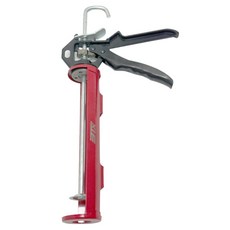 3Tx 실리콘건 코킹건 전문가용 다기능 방수 줄눈 타일시공 기본형 레드, 1개