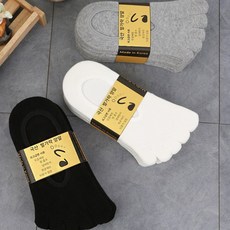 리얼국산100% (54)-남성발가락덧신5족SET 발가락양말 향균 발냄새 안녕