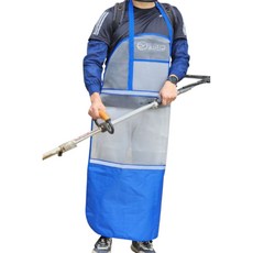 농사친구 시원한 메쉬 제초 앞치마 예초 안면보호구 벌초용, 1개, 예초 앞치마