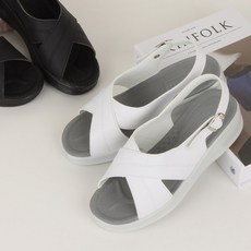 미르제화 크로스퀸샌들-기능성간호화 간호사신발 간호사샌들 근무화 기능화