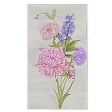 오릴리 파티 플라워 접대용 디자인 냅킨 12탄 40cm 빅사이즈, 1세트, 20개입, 클래식 작약