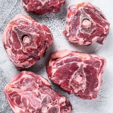 Frozen Halal Premium Lamb Neck Australia 호주산 할랄 양목살 냉동, 1개, 1kg