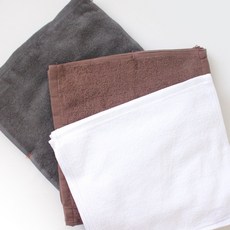 핸드타올 중 최고급면 100% 30수 미니수건 업소행주 식당용 주방 타올, 1개, 그레이