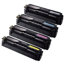 [리빙셀] 삼성토너 CLT-504S 호환 CLP415N CLX4195N SLC1404W 1453FW 1454FW 1454N 1810W 1860FW 프린터, 4색 1세트, 1개