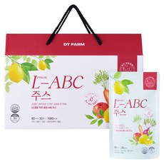 디티팜 레비씨 레몬즙 ABC주스 NFC저온착즙 사과 비트 당근 클렌즈 건강주스 1BOX(30포), 30개, 80ml