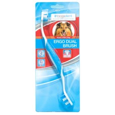 bogadent 寵物用雙頭牙刷, 1個, 混色