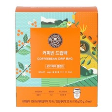 커피빈 드립백커피 모카자바 블렌드, 5개입, 1개, 10g