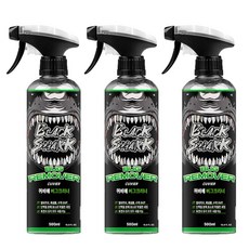 블랙샤크 새똥 송진 벌레제거제 버그크리너, 500ml, 3개