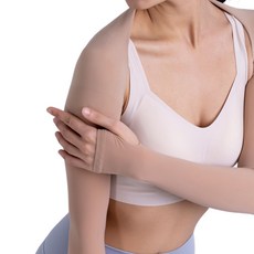 여성 골프 팔토시 볼레로 골프이너웨어 언더레이어 헬로버디, 볼레로 손등커버형_스킨