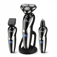 헤누스 셰이버 남자 전기 면도기 생활방수 전동 면도기, EQ-230K, 블랙, 1개