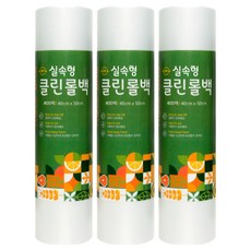 클린롤백 40 x 50 cm, 특특대(XXL) 이상, 400개입, 3개