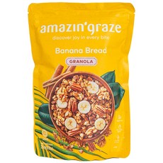 AmazinGraze 香蕉燕麥脆片, 1包, 250g