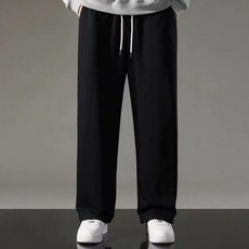 남녀공용 기모 츄리닝 바지 와이드 트레이닝 팬츠 조거팬츠 겸용