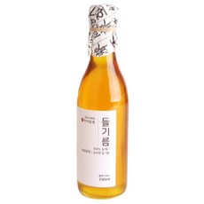 미식상회 100% 들기름 저온압착 통들깨 대용량, 1개, 350ml