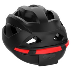 블루투스 인터콤 스마트 자전거 자전거 헬멧 라이딩 헬멧 MTB 헬멧 전기자전거 헬멧 카본 헬멧 방향 지시기, 검은색, 1개