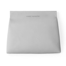 크레이지몬스터 전차종용 쓰리착 쓰레기통, 그레이, 1개