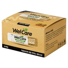 (당일출고) 웰케어 생유산균 50개 강아지 반려견용 투약보조제 처방식 약효보호제 50p, 2.2g