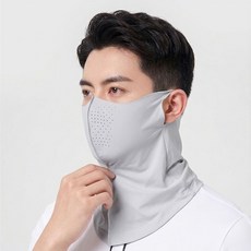 헬로핏 3세대 UV 빨아쓰는 쿨링 자외선 차단 스포츠 마스크 얼굴 가리개 1+1, 1개, 그레이+그레이