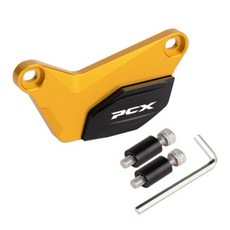 CHEKIS PCX 기어박스커버 트랜스미션커버 구동계튜닝커버 21년-26년호환 로고각인, 골드