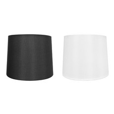 스탠드갓 패브릭 갓 테이블 스탠드 갓 E26베이스 인테리어갓 ( 블랙 / 화이트) 루미앤갓 전등갓, 옵션2 블랙