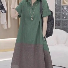 해피유통 여성 원피스 여름 디자인감 빅사이즈 루즈핏 스커트jhz