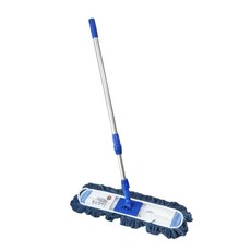 청소의여신 2단봉 밀대걸레 세트 건식맙 DVM 청색 왁스