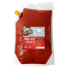 춘풍접객 매운맛 국밥다대기 국밥용 다대기 2kg, 1개