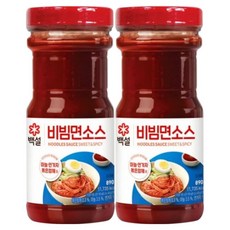 백설 면비빔용소스 890g, 2개