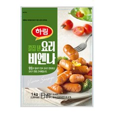 [닭고기몰] 하림 칼집 낸 요리비엔나, 1개, 1kg