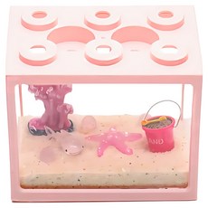 미미네아쿠아 아기상어 마리모 키우기 세트 핑크, 1개