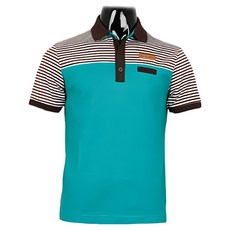 HALLA SPORT 남성 레니드 카라 티셔츠